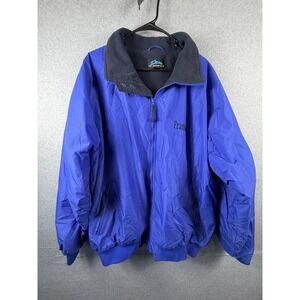 Tri-Mountain Jacket Mens XL Blue Fleece Lined Merry Medics Clown‎ Rochester
